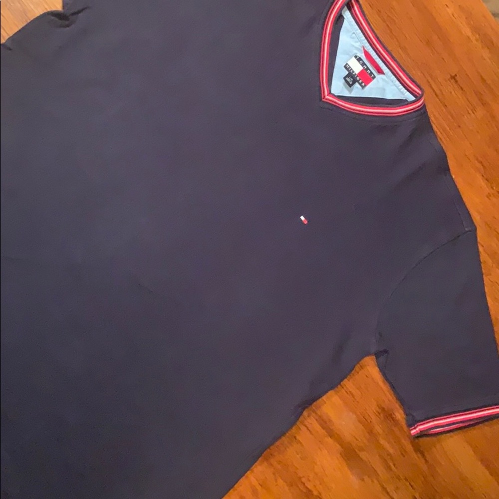 TOMMY HILFIGER SS Ribbed Size L T-Shirt (M-56)